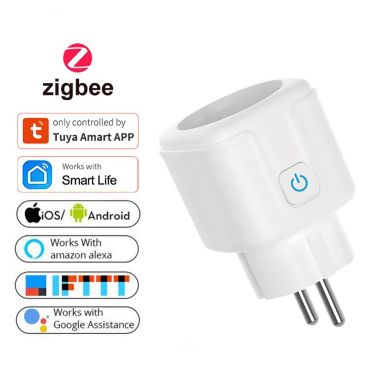 Tuya-Ʈ ÷   ׺ , EU 20A Smartlife    Alexa  Ȩ Yandex Ʈ Ȩ Բ ۵